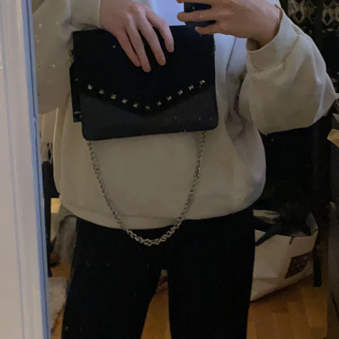 Kuvert väska med nitar - 90