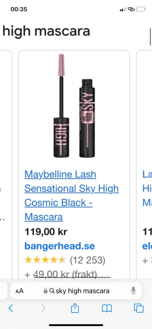 Mascara -  för alla tre för 220 pris kan diskuteras kom privat