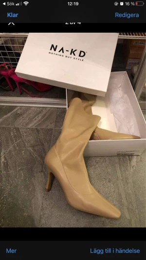 Boots från NAKD HELT NYA  - Säljer helt nya boots i storlek 38 