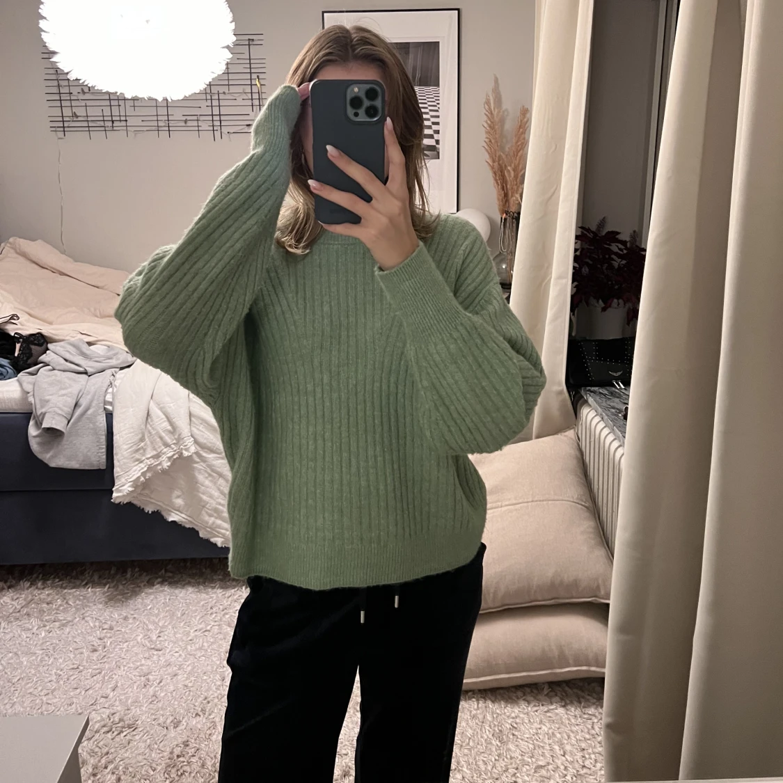 Stickad tröja  - 90