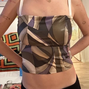 pattern strapless top - SWISH ONLY 🚨 MSG BEFORE BUYING