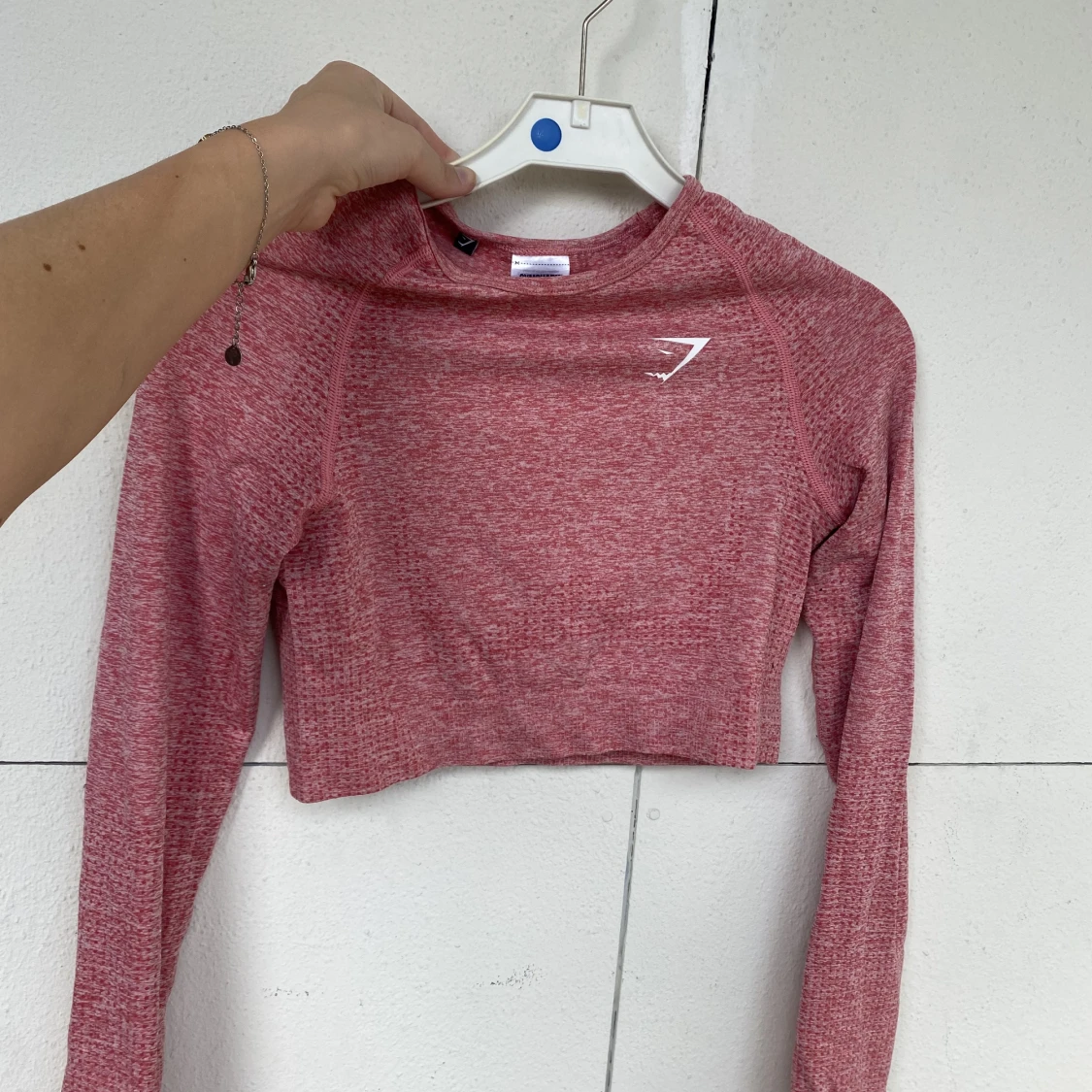 Gymshark Rosa/röd träningströja 