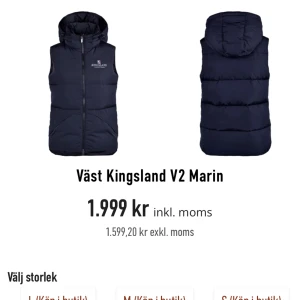 Kingsland jacka  - Säljer denna då den va för stor 