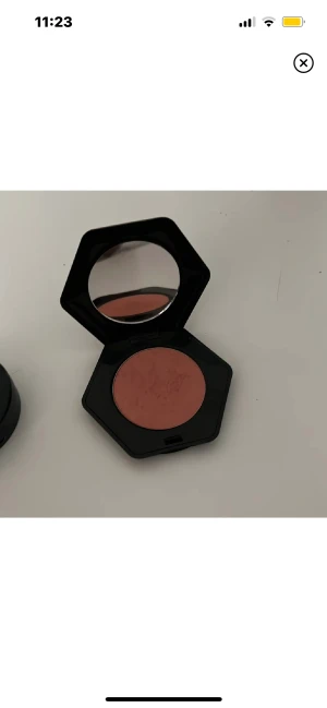 Blush - blush från hm i färgen rosy brown har ingen användning av den men går inte att lämna tbx men endast testad