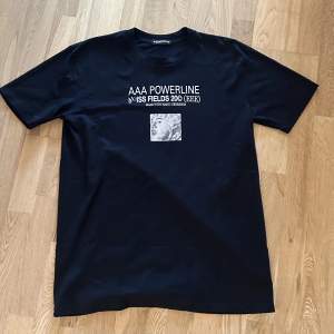 Aaapowerline security tshirt från 2019 Lite crack på texten efter tvätt Size: Large 