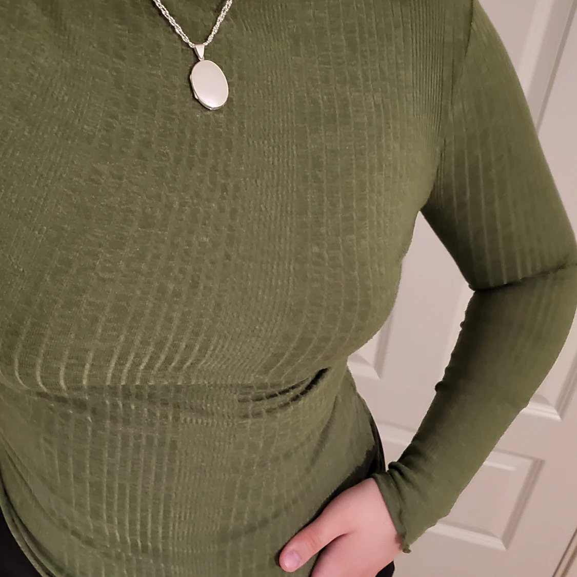 Långärmad Turtleneck - 90