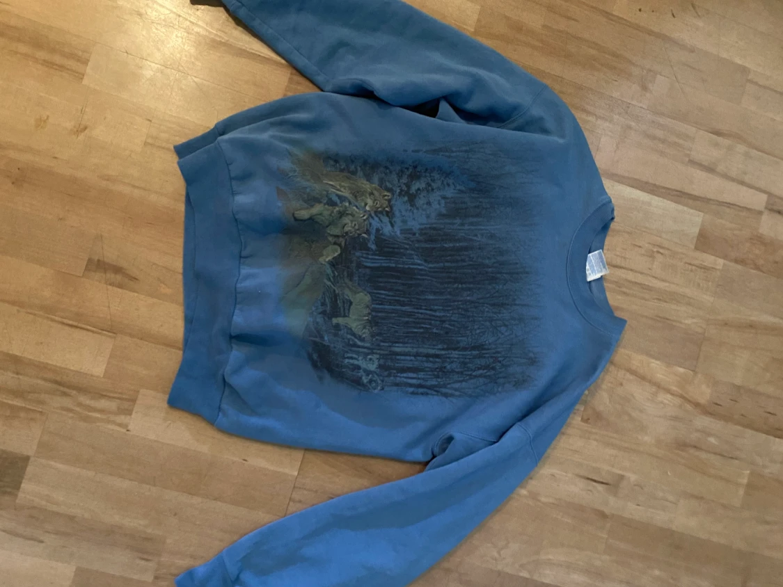 Crewneck med print