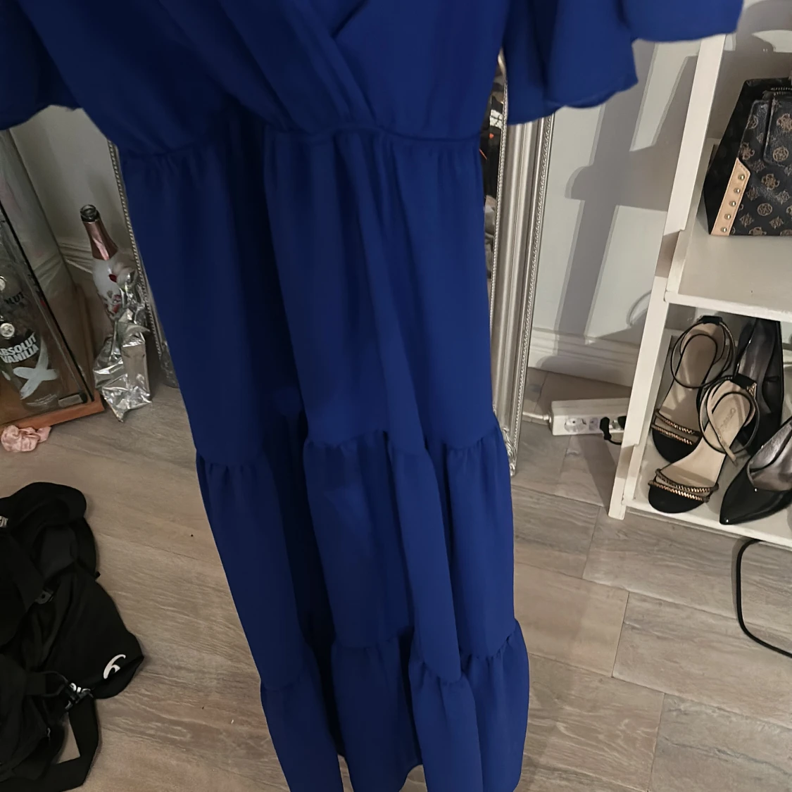 Blå klänning  - 90