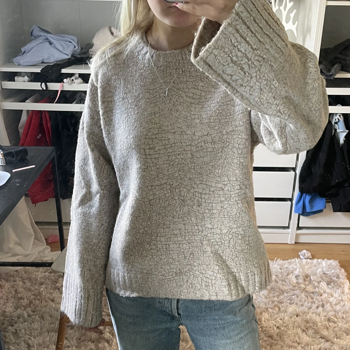 Stickad tröja från zara - 91