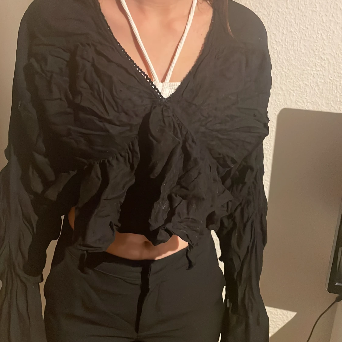 Långärmad magtröja 