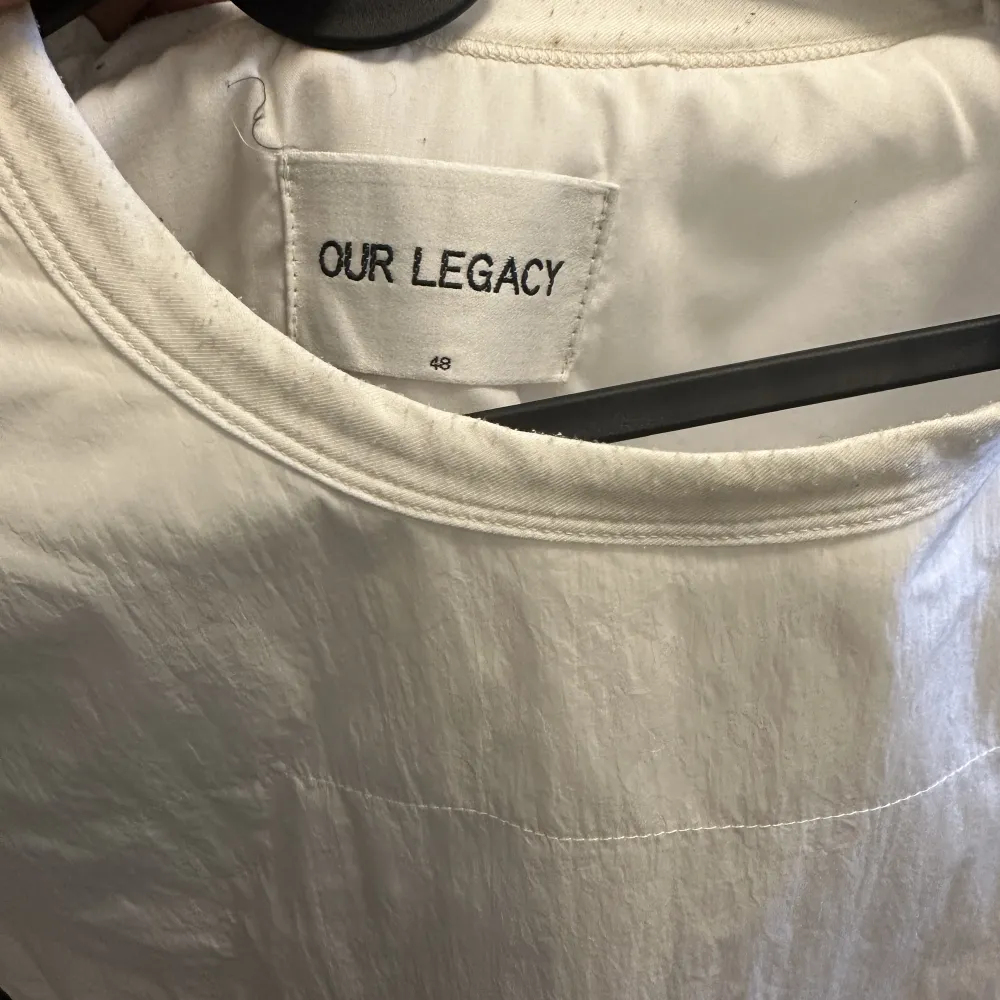 Our legacy white light  jacket Size 48: fits M The jacket is in good condition.. Jackor.