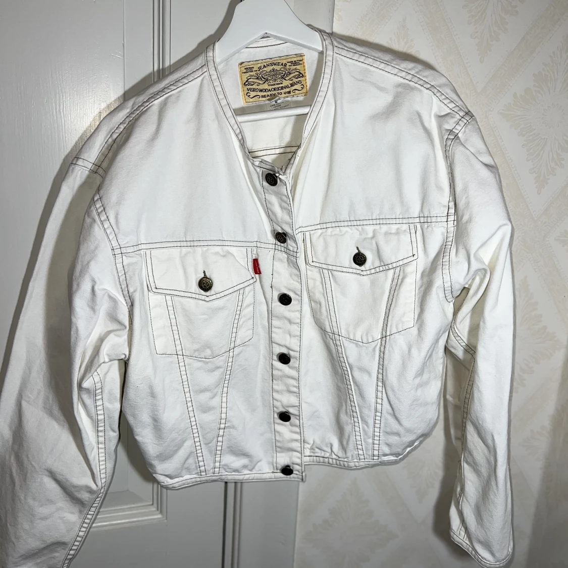 Fin vit jacka strl M