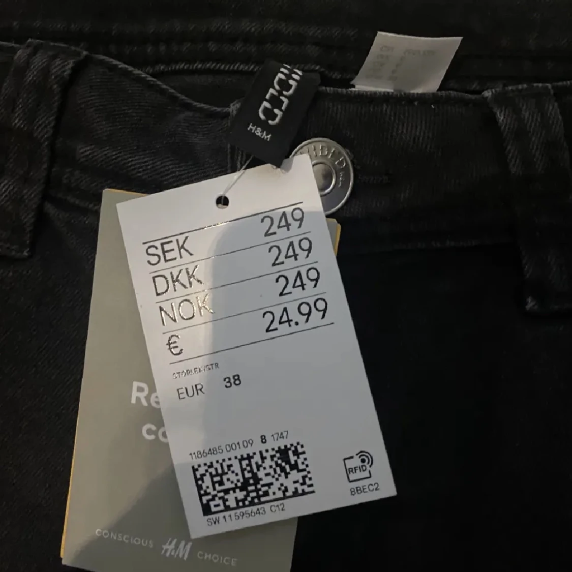 Lågmidjade jeans  - 90