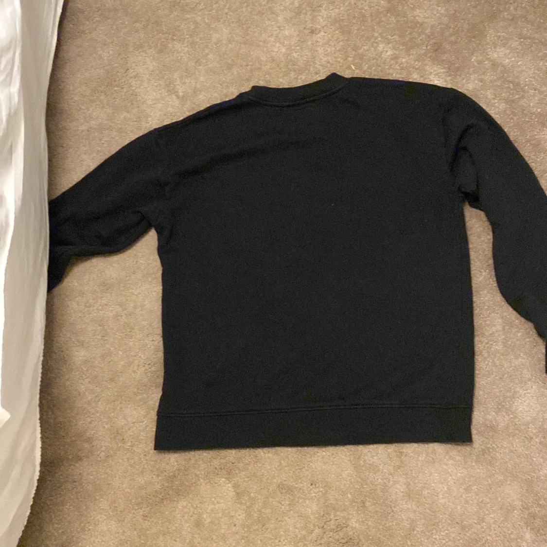 Svart vanlig hoodie  - 91