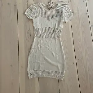 Superfin stickad klänning från weekday🩵🩵 Helt oanvänd med lappen kvar, originalpris 500🌟