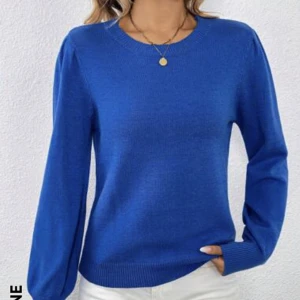 blå tröja  - shein