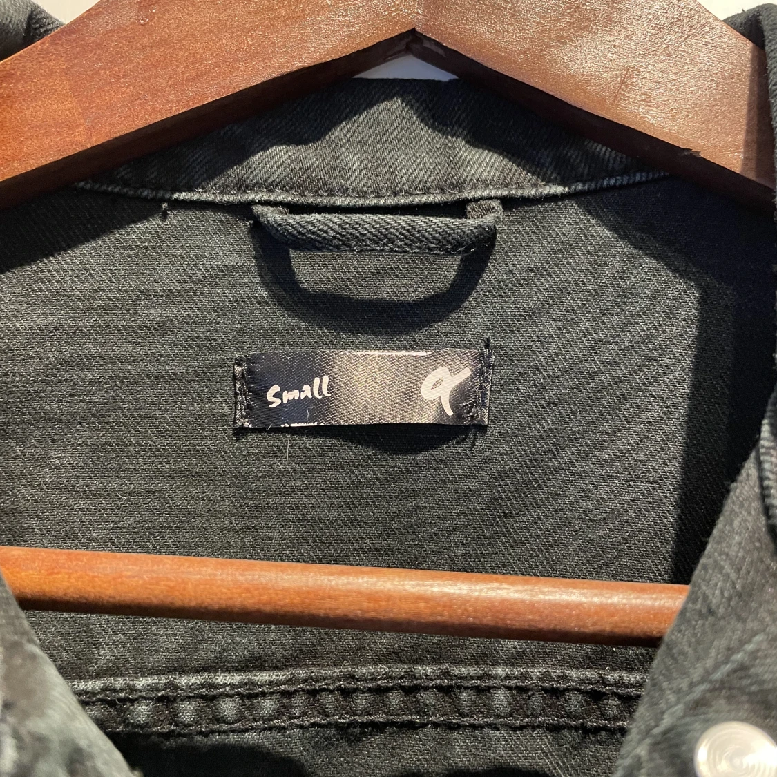 Kort jeansjacka - 90