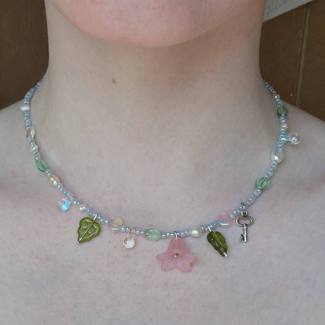 Spring rain necklace 