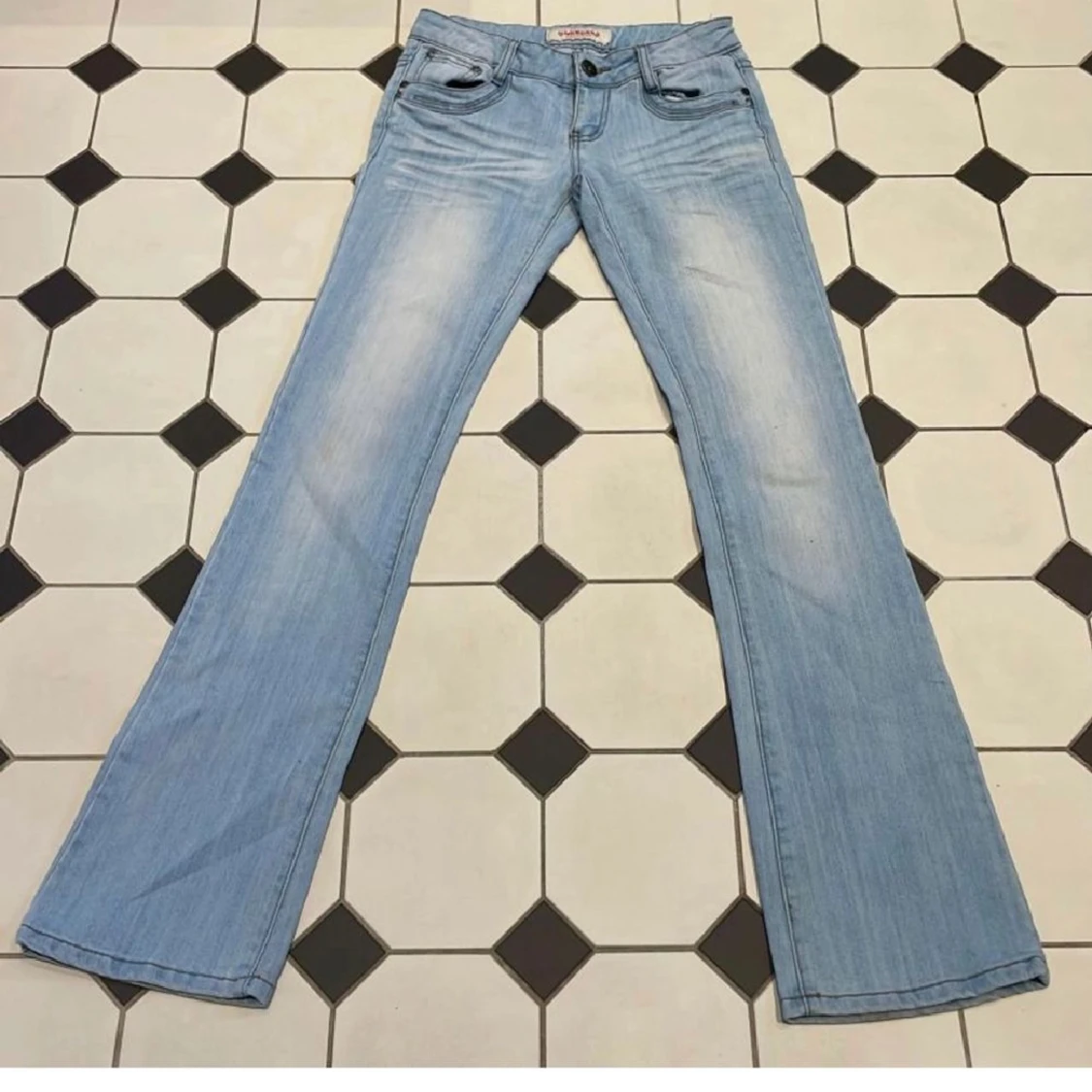 Lågmidjade jeans