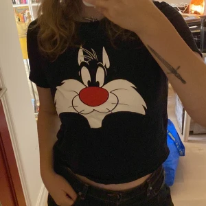 looney tunes baby tee - silly ass baby tee, storlek xs men passar mig som vanligtvis har S eller M