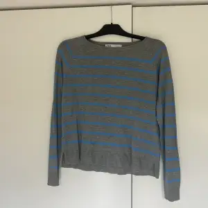 blå/grå randig tröja från Zara, bara använt den 1-2 gånger