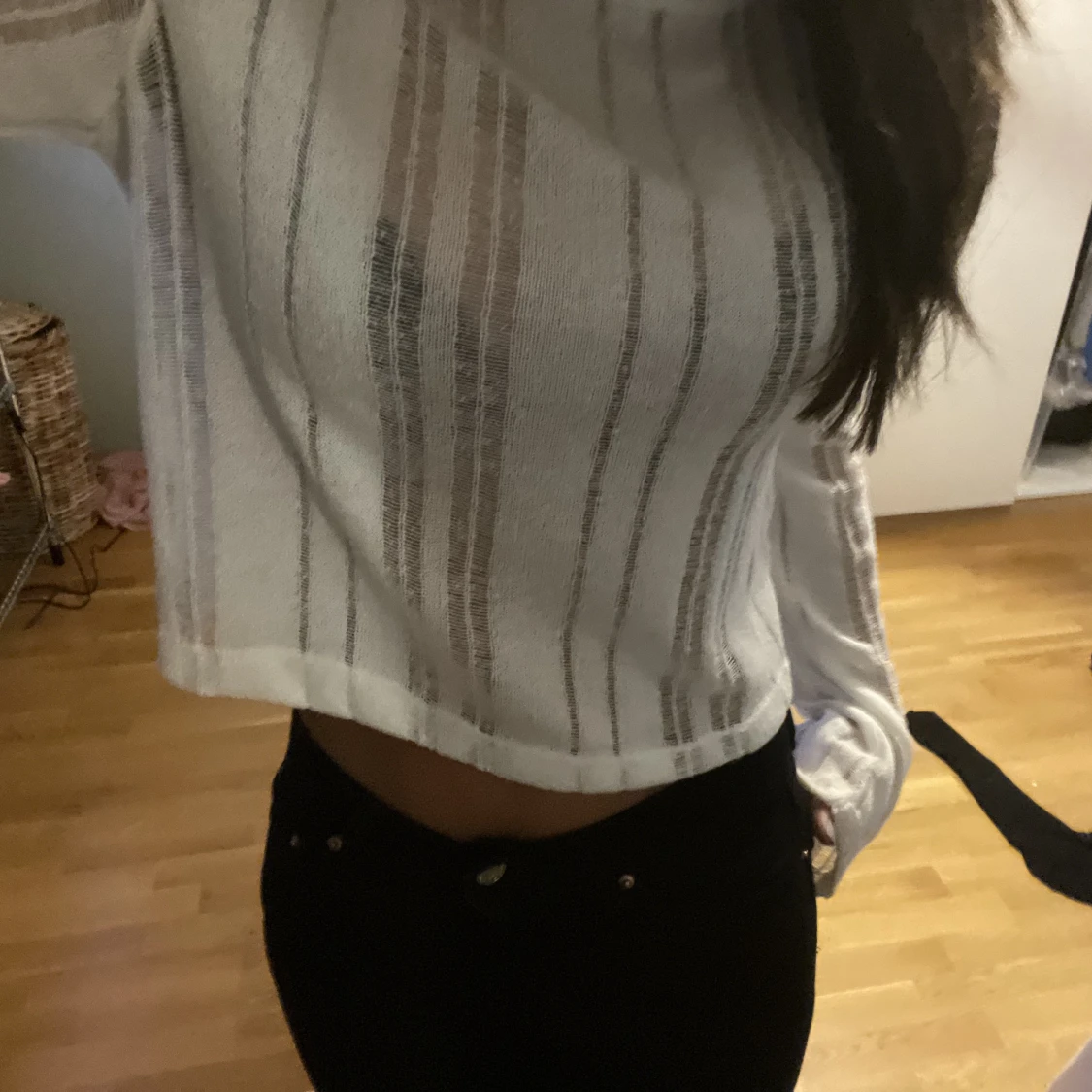 genomskinlig topp 
