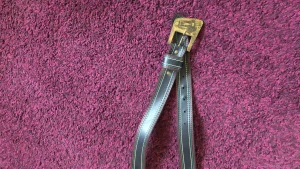 Coolt skärp - Coolt flerfärgat skärp, marinblå utöver ränderna 🩷🩵fint skick, pris diskuterbart 