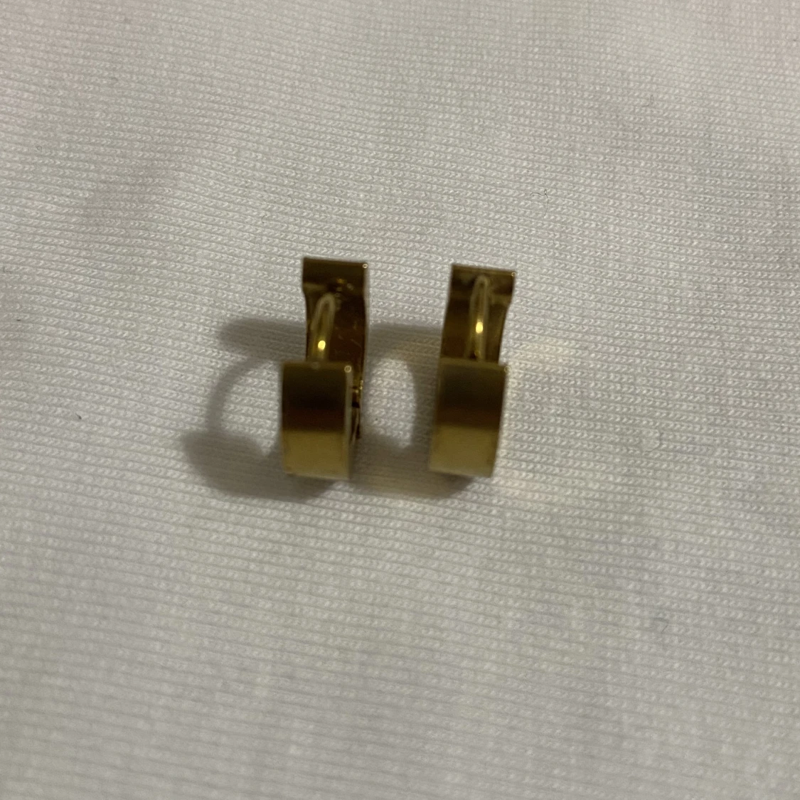 Stainless steel öring hängen från edblad 🌟 - 90