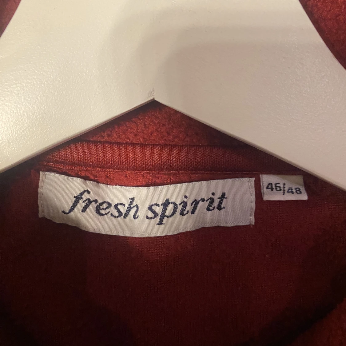 Röd vintage fleeceväst - 91