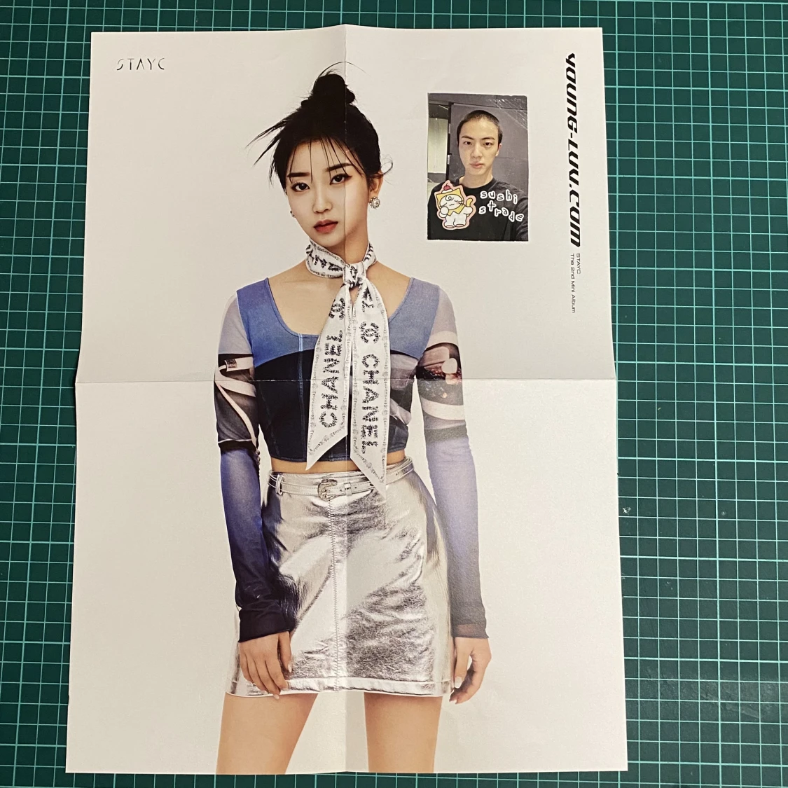 Kpop stayc Sumin youngluv official poster 