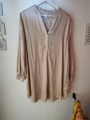 Tunika klänning  - Blankt material oversize