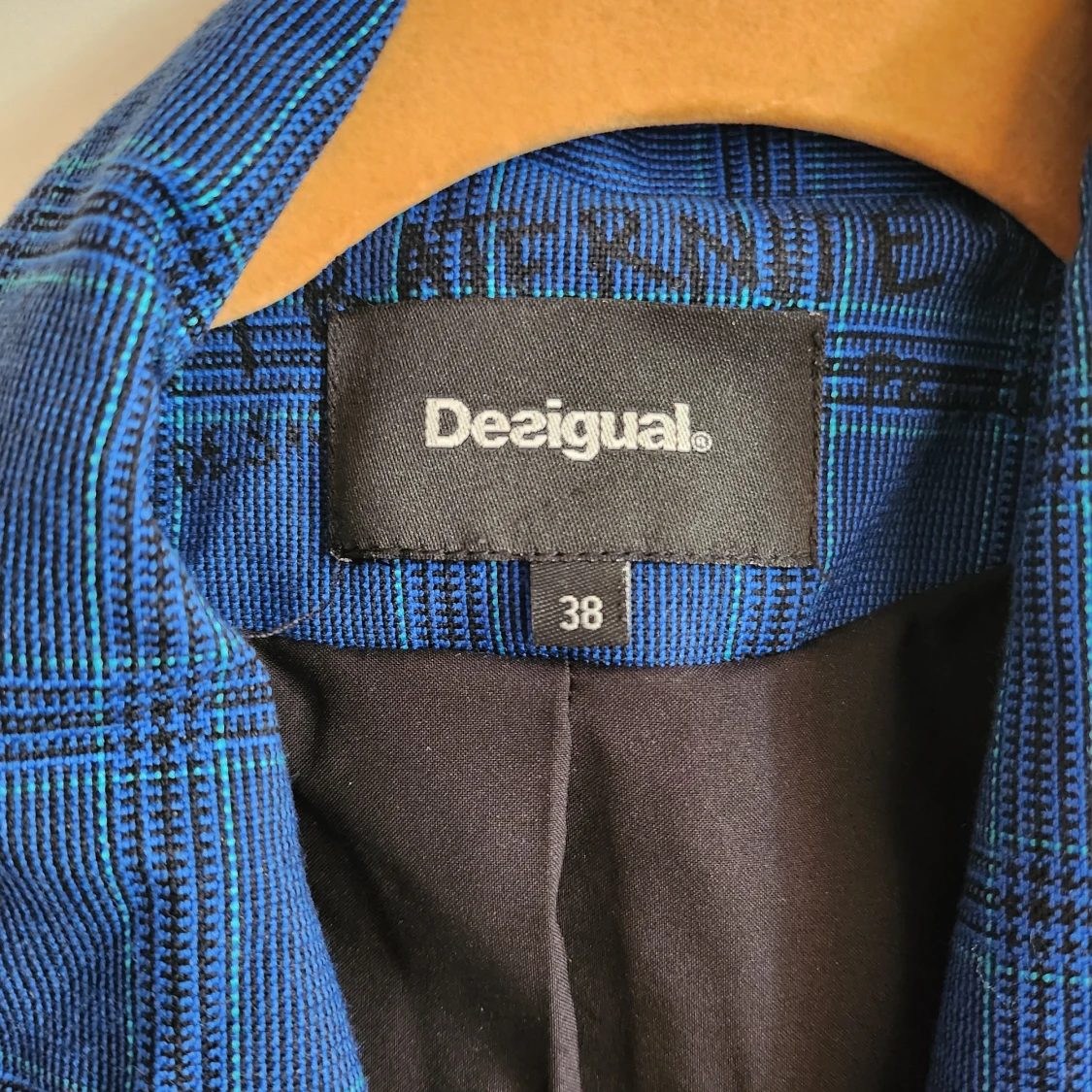 blue suit jacket from desigual  - 91
