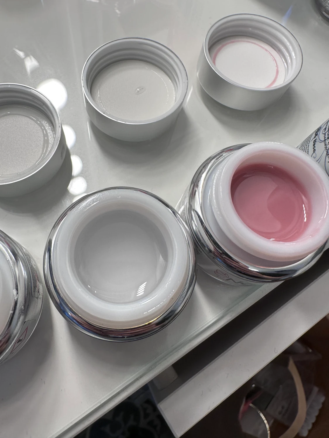 Gele naglar set - 90