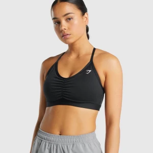 Gymshark sport bh - Sport-bh med uttagbara inlägg, jättefint skick men tyvärr för liten 