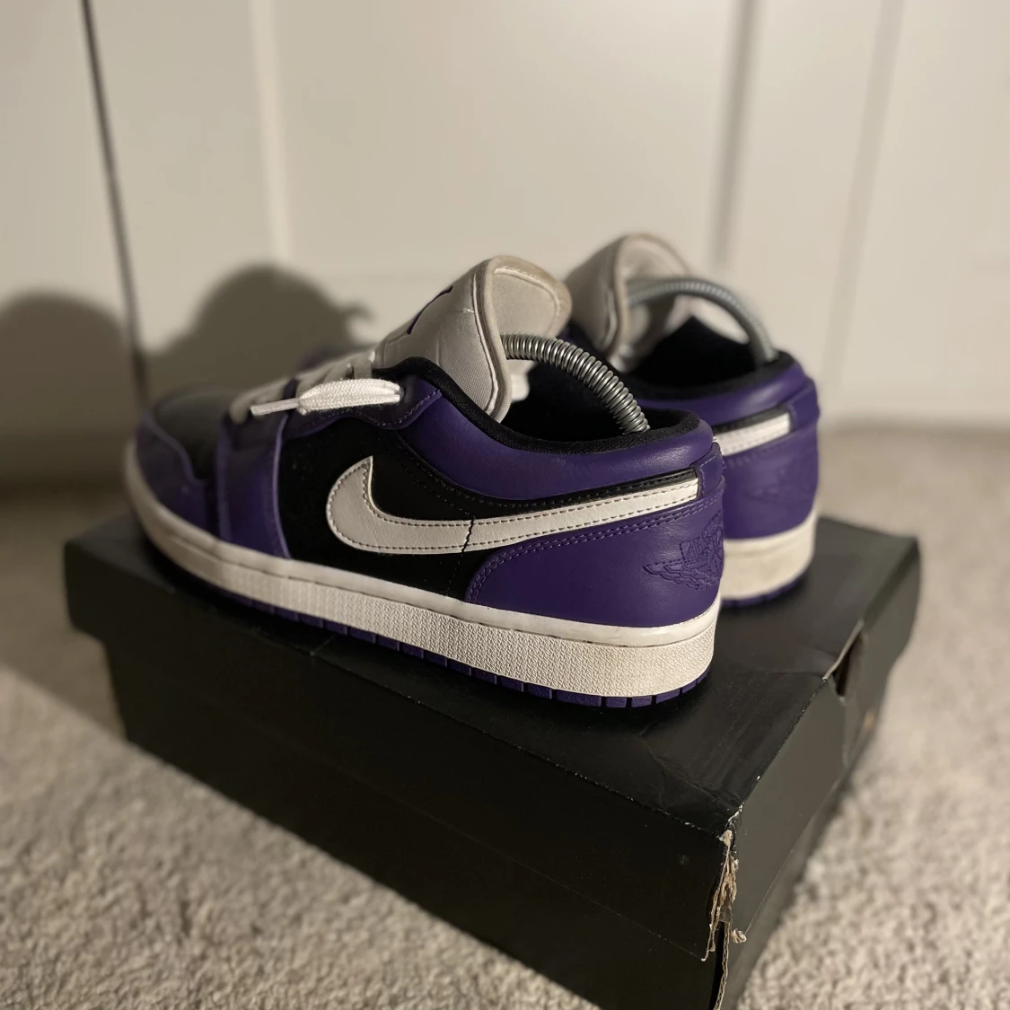 Jordan 1 low court purple black⚫️🟣 - 90