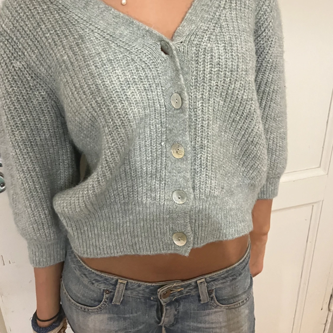 En super fin stickad tröja 