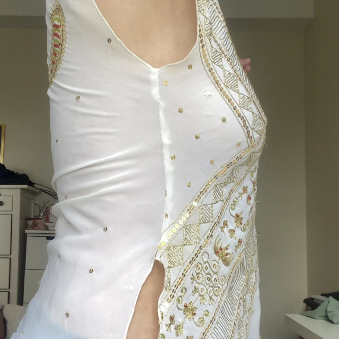 Snygg fest blus  - 91