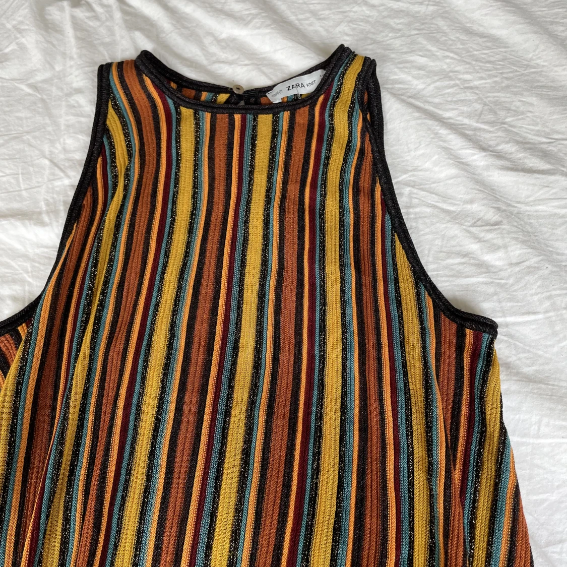 Färgglatt linne - 90