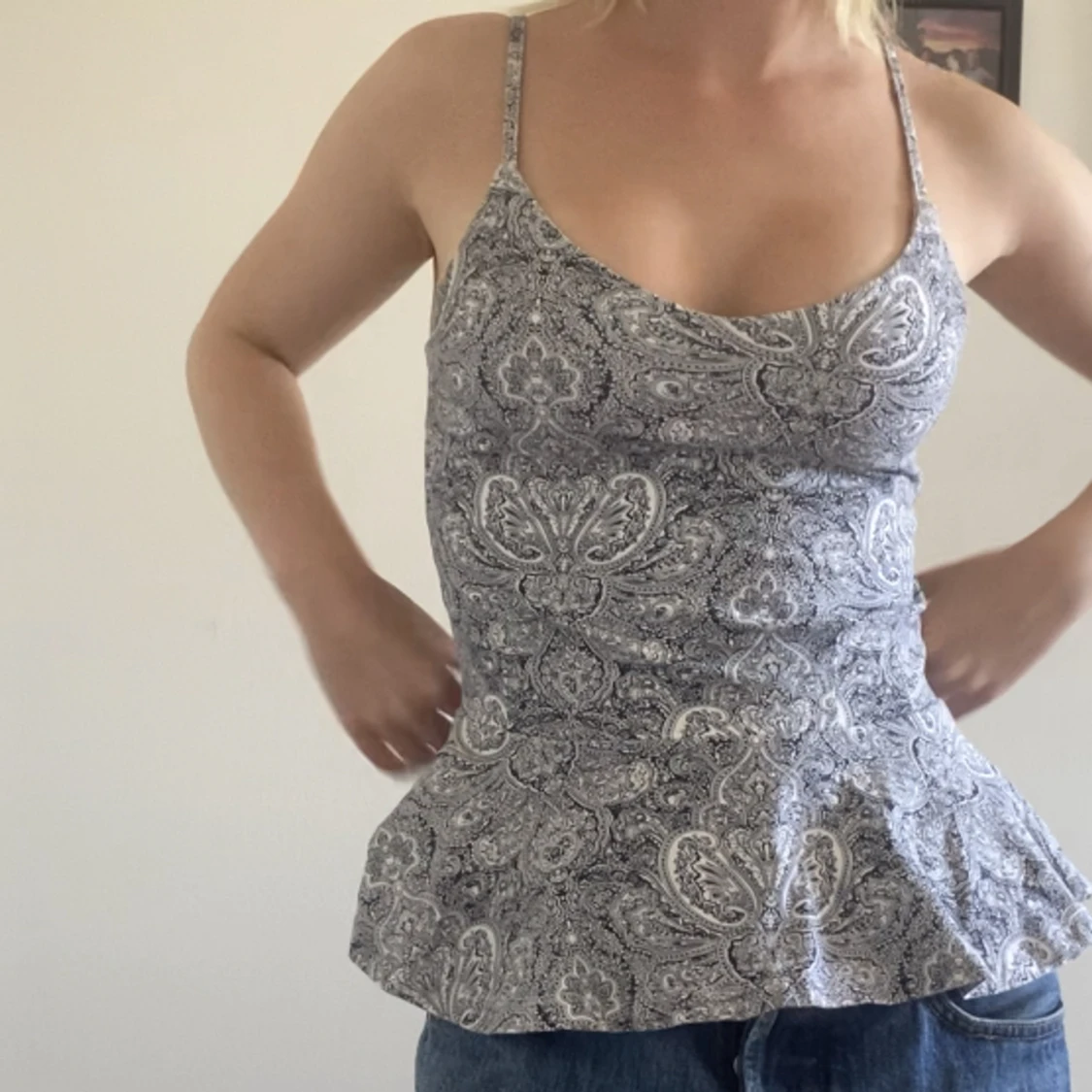 Linne med volang - 90