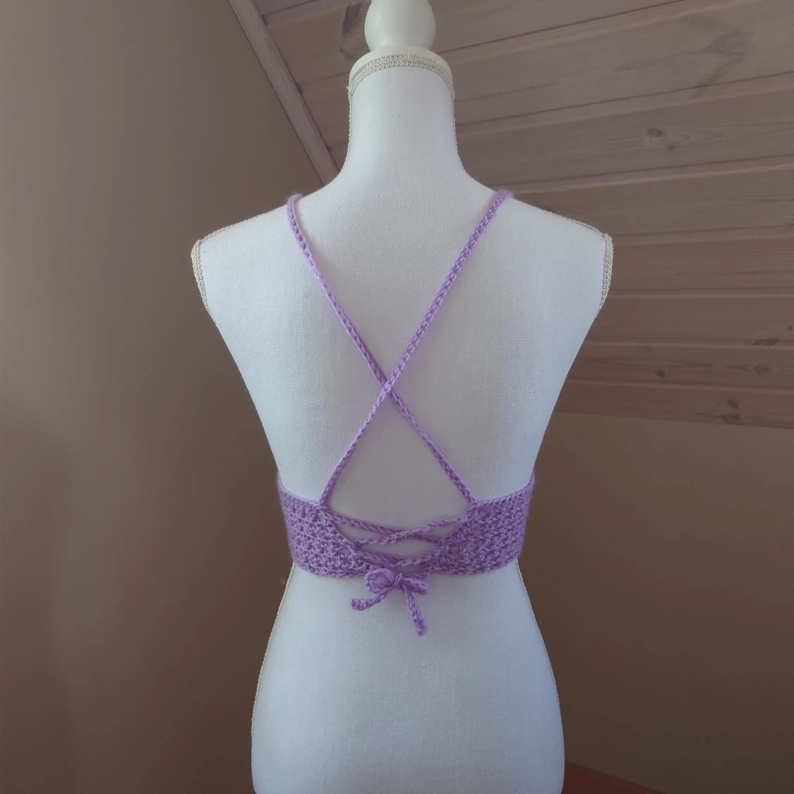 Egenvirkad topp/bikini  - 90