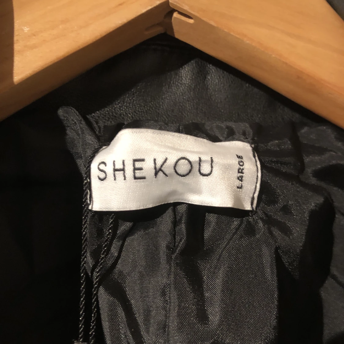 Fake läder jacka - 90