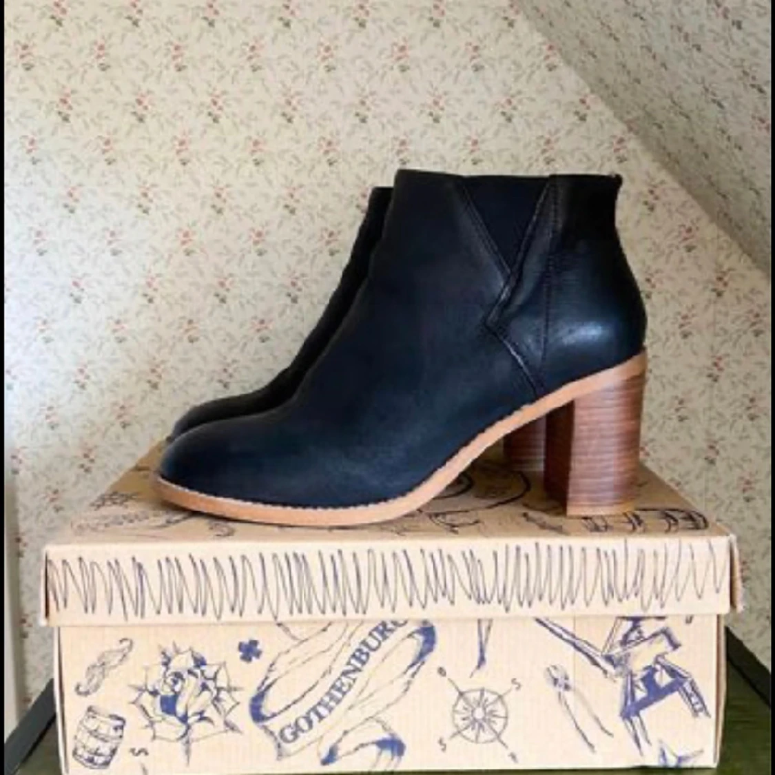 Läder boots från Sneaky Steve