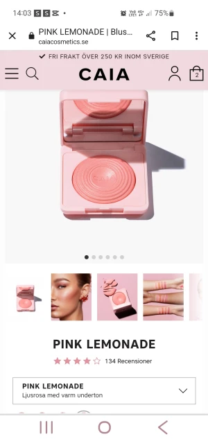 SÖKER CAIA SMINK - Jag söker: Caia blush Pink lemonade Caia It's iconic concealer 1W Caia highliter Sydney     Skriv privat om ni säljer :)