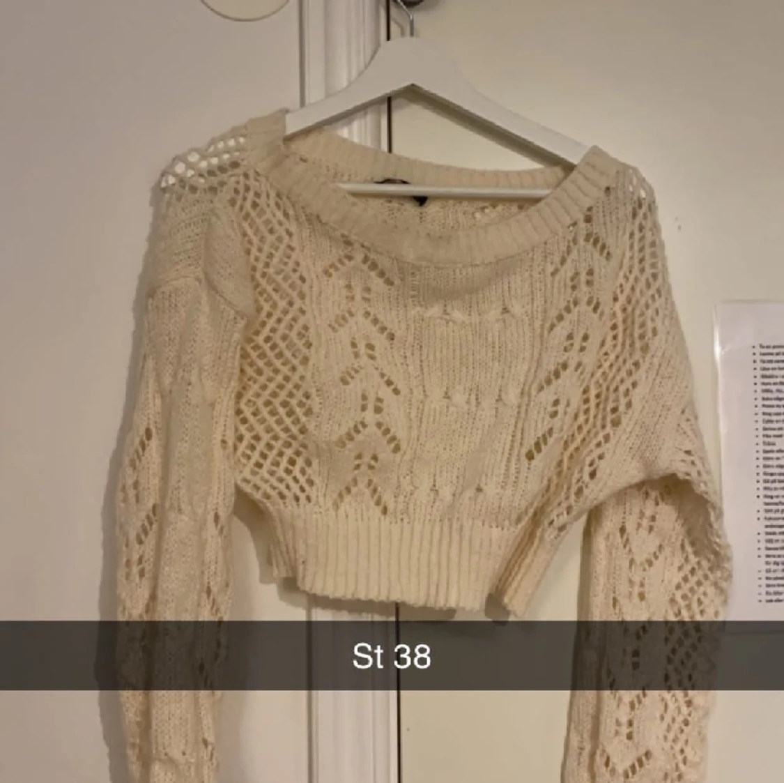 Stickad tröja 