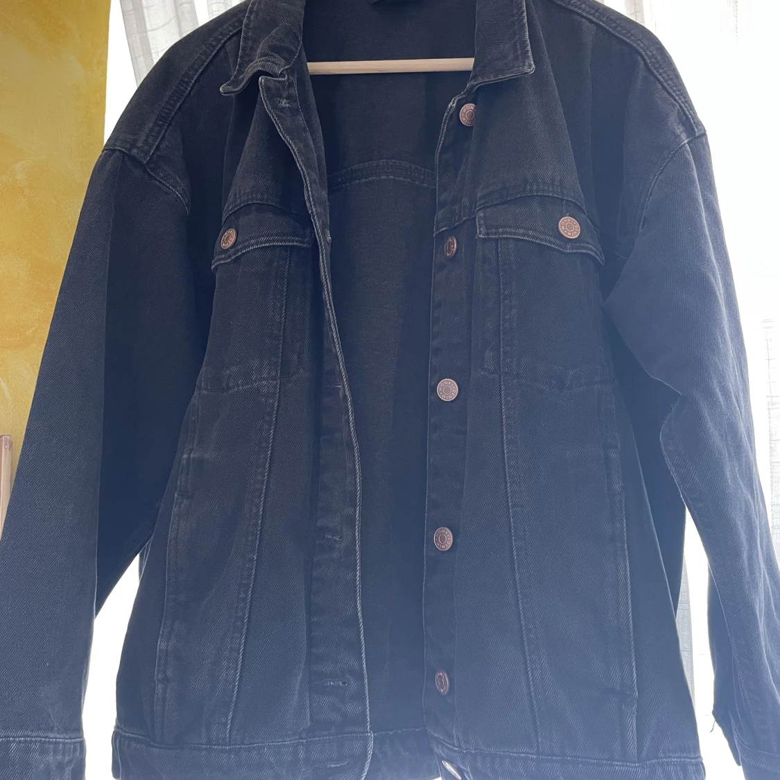 Svart Jeansjacka - 91