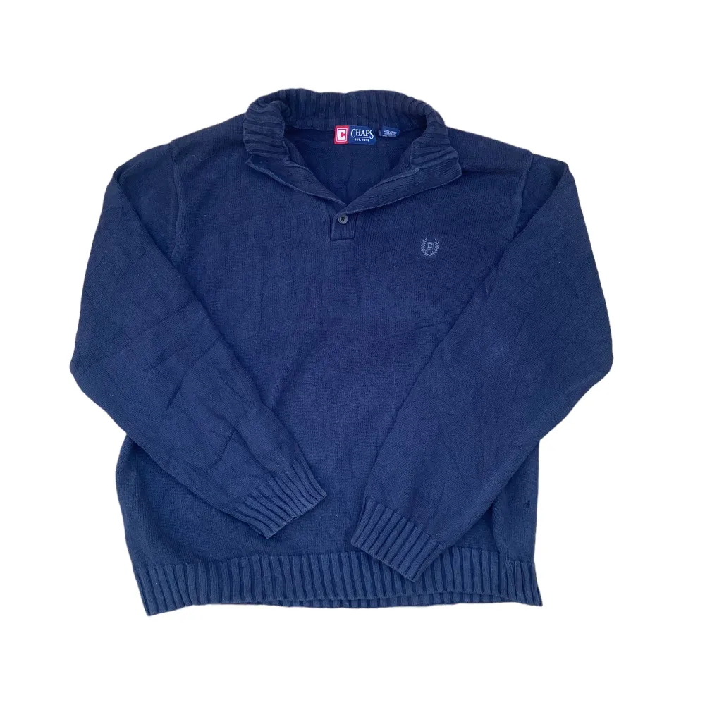 Jättesnygg blå tröja. Modell är 186 och bär vanligtvis M-L. :). Tröjor & Koftor.