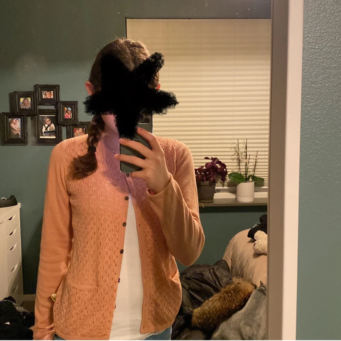 Fin korallrosa kofta från pomp de lux❤️💕🫶🏻