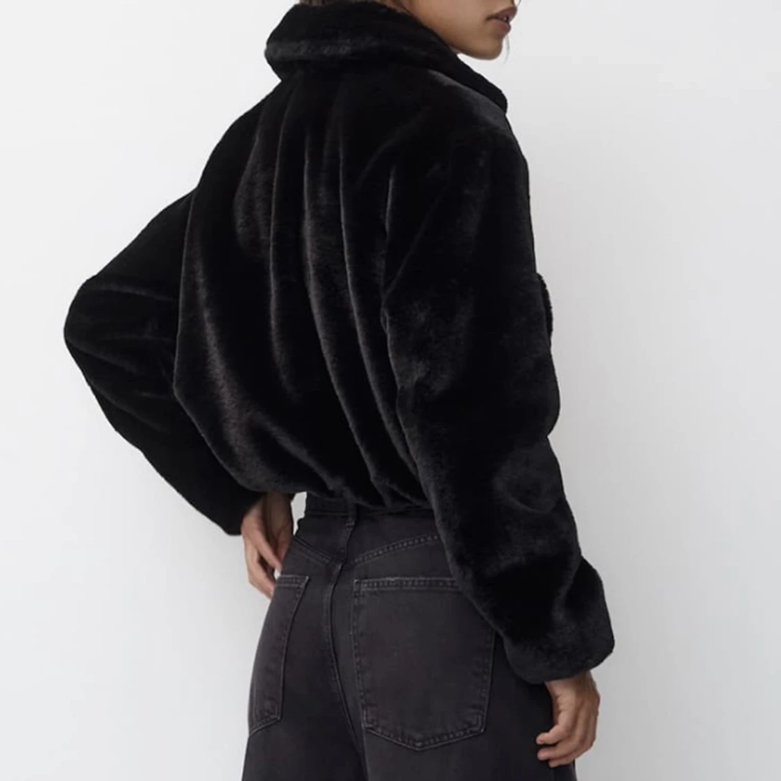 Bomberjacka i fuskpäls - 90