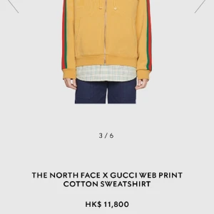 THE NORTH FACE X GUCCI - The North Face x Gucci zip up väldigt bra skick för stor för mig därför säljs storlek XL 
