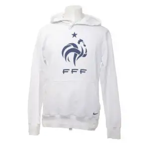 En fin vit fff hoodie för ett bra pris 